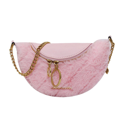 Women Fashion Semicircle Shoulder Bag Crossbody For Outdoor Party