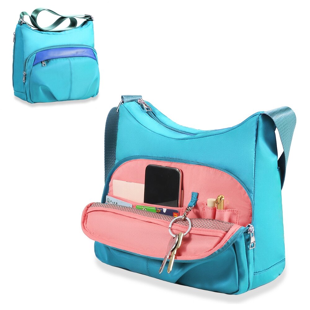 Women Leisure Nylon Large Capacity Multifunctional Shoulder Bag Crossbody