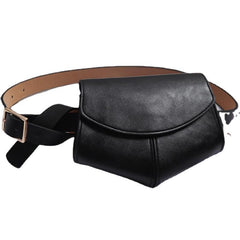 Stylish Luxury Ladies' Mini Leather Waist Packs For Disco