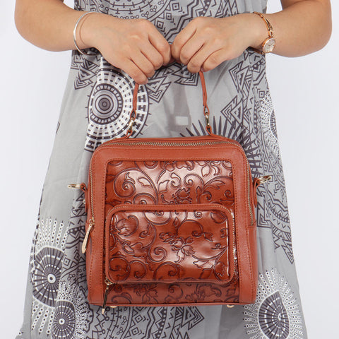 Women Faux Leather New Fashion Casual Handbag Shoulder Bag