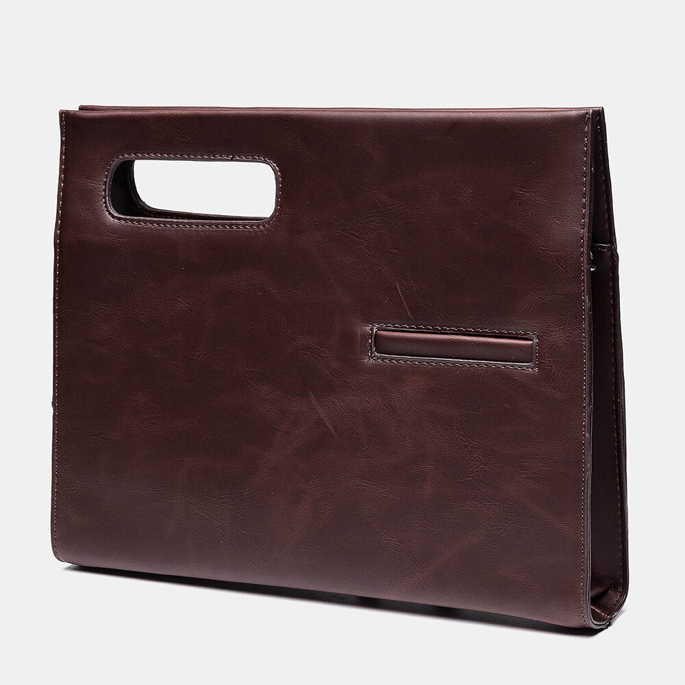 Men's Large Capacity Minimalist Business Crossbody Handbag