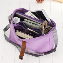 Canvas Casual Capacity Travel Storage Bag Shoulder Crossbody Bags