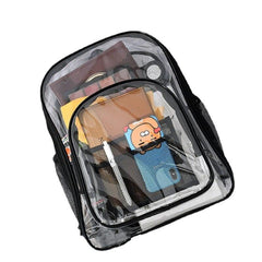 High Quality Waterproof Transparent Women's Large Capacity School Bag