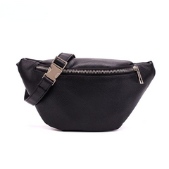 Fashionable Ladies' Pillow Shape Leather Belt Bags