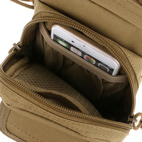 Men's Nylon Tactical Crossbody Bag for Outdoor Use