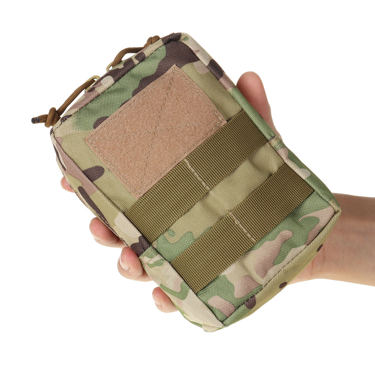 Tactical Camo Molle Belt Pouch Phone Case for Camping & Hunting