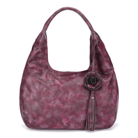 Women National Style Vintage Floral Crossbody Bag Handbag