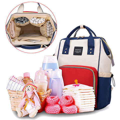 Large Capacity Diaper Bag Mommy Handbag Shoulder Backpack For Women