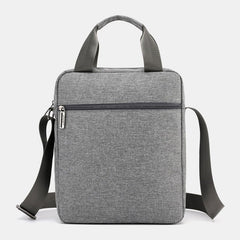 Men's Large Nylon Shoulder Bag for Outdoor Use