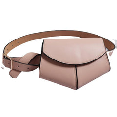 Stylish Luxury Ladies' Mini Leather Waist Packs For Disco