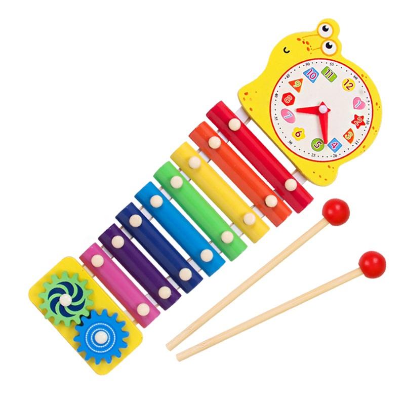 Hand Knocking Piano Musical Hand Xylophone Orff Musical Instruments Early Education Enlightenment Instrument for Children