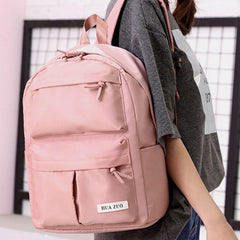 Women Nylon Waterproof Large Capacity Handbag Backpack