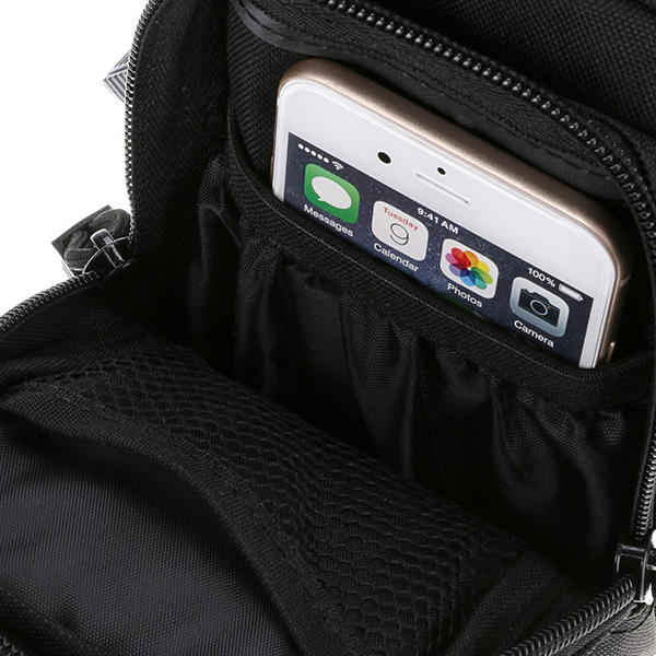 Men's Nylon Tactical Crossbody Bag for Outdoor Use