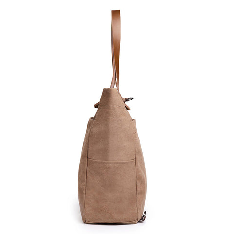 Vintage Multipurpose Casual Canvas Backpack Handbag For Women Men