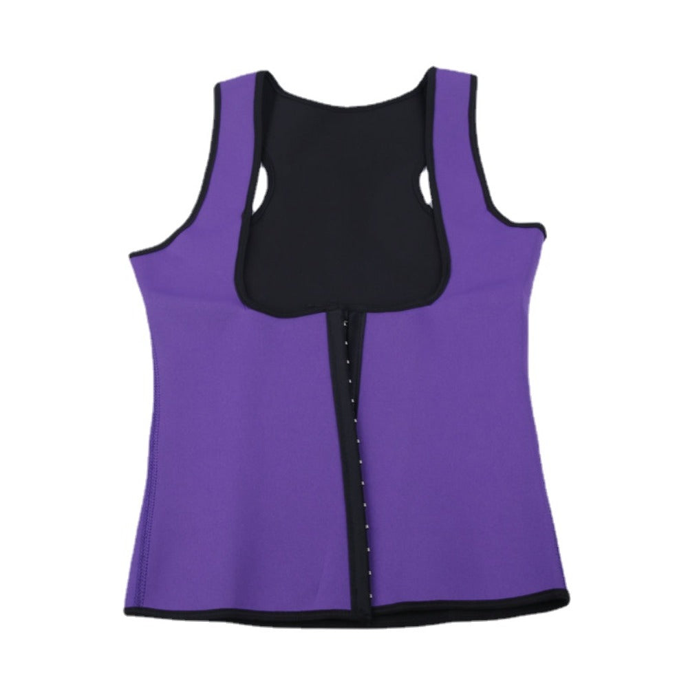 Body Shaper Sweat Plus Size Firm Waist Trainer Women Slimming Vest Shapewear Adjustable Corset Weight Loss Tummy Shaper