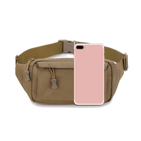 Waterproof Nylon Sport Crossbody Bag - Multifunctional Running Bag for Men