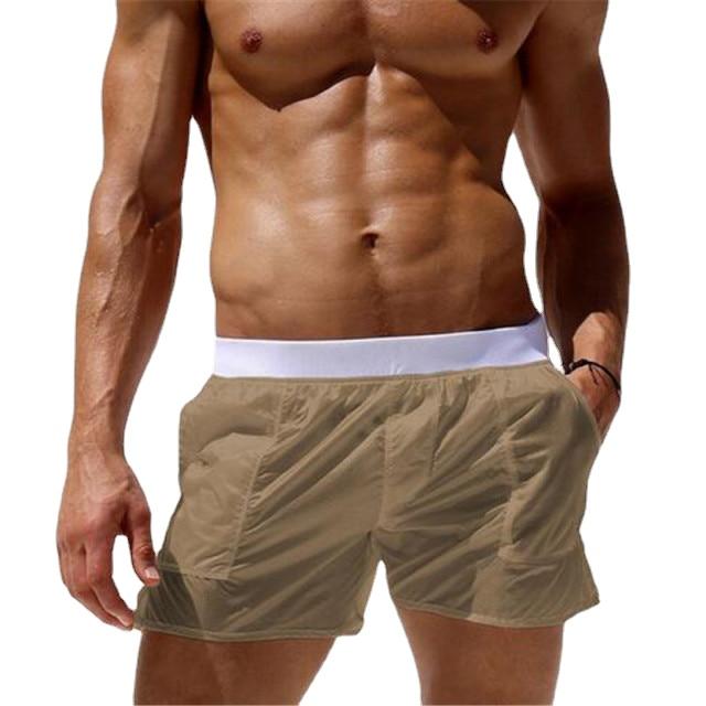 Current Cute Men's Transparent Summer Swim Shorts