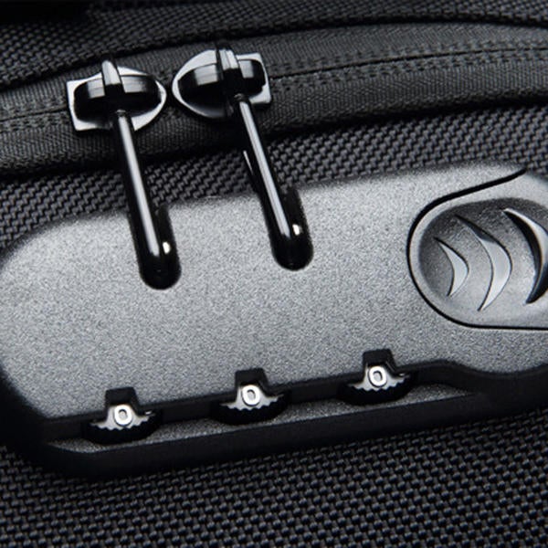 Men's Waterproof Anti-Theft USB Chest Bag - Large Capacity, Multifunctional Outdoor Use