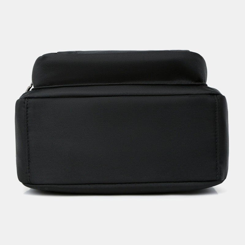 Men's Waterproof Nylon Multi-Pocket Crossbody Shoulder Bag