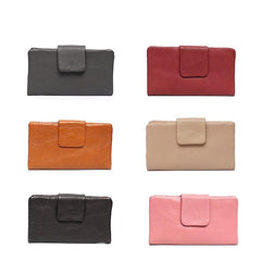 Fashionable Functional Women's Large Leather Handbags For Card Coin