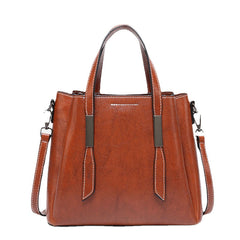 Women Casual Faxu Leather Handbag Shoulder Bag