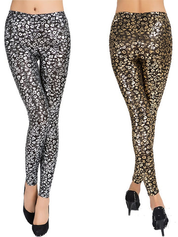 Women's Shiny Tights Casual Daily Ankle-Length Pants