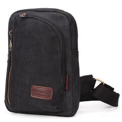 Unisex Casual Canvas Shoulder Bag Chest Pack Messenger