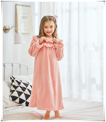 Nightgowns estilosos para crianças de meninas