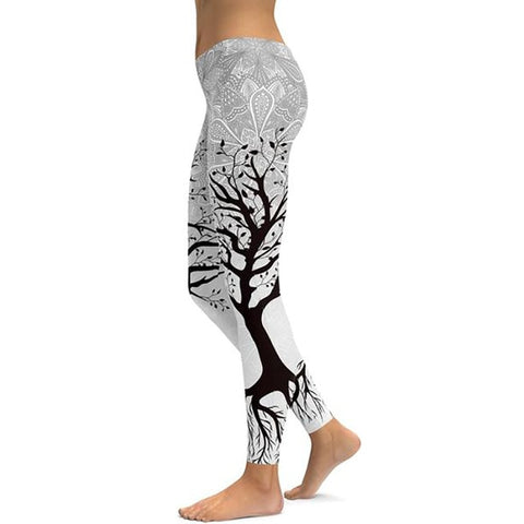 Comfortable Breathable Sexy Ladies' Print Fitness Leggings