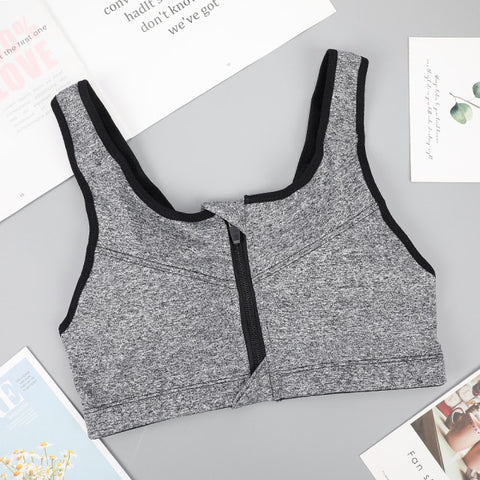 Sexy Breathable Ladies' Push Up Mesh Fitness Crop Tops