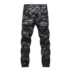 Cotton Mens Jogger Autumn Pencil Harem Pants Men Camouflage Military Pants Loose Comfortable Cargo Trousers Camo Jogger - Sheseelady