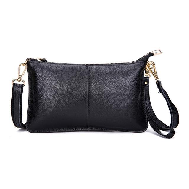 100% Genuine Cow Leather Messenger Bag / Shoulder Bag