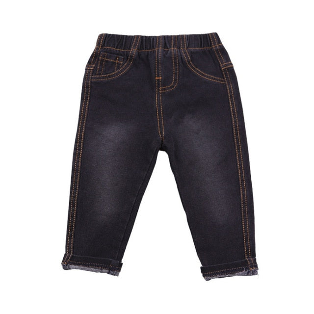 4 Colors Denim Pants And Cotton Trousers For Unisex Kids - Sheseelady