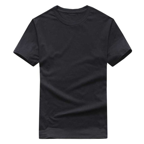 Men'S Black And White 100% Cotton T-Shirts