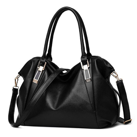 Herald Fashion Designer Women Handbag Female Pu Leather Bags Handbags Ladies Portable Shoulder Bag Office Ladies Hobos Bag Totes - Sheseelady
