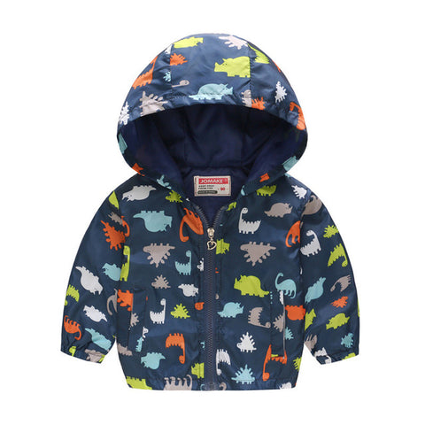 Windbreaker and Water Proof Hooded Jackets For Toddler Baby Boys&Girls