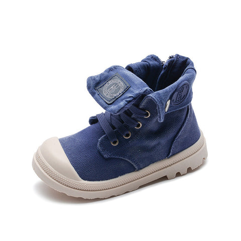 Martin And Casual Military Sneakers For Unisex Kids