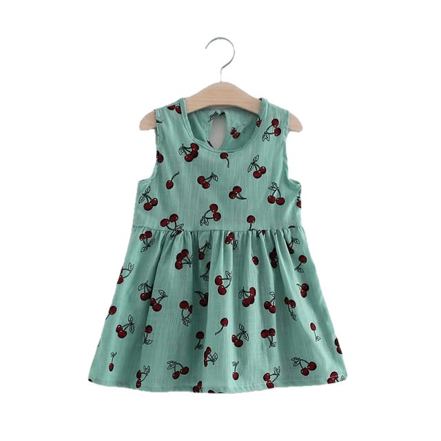 Casual Style Fly Sleeve Bow Dress For Girls - Sheseelady