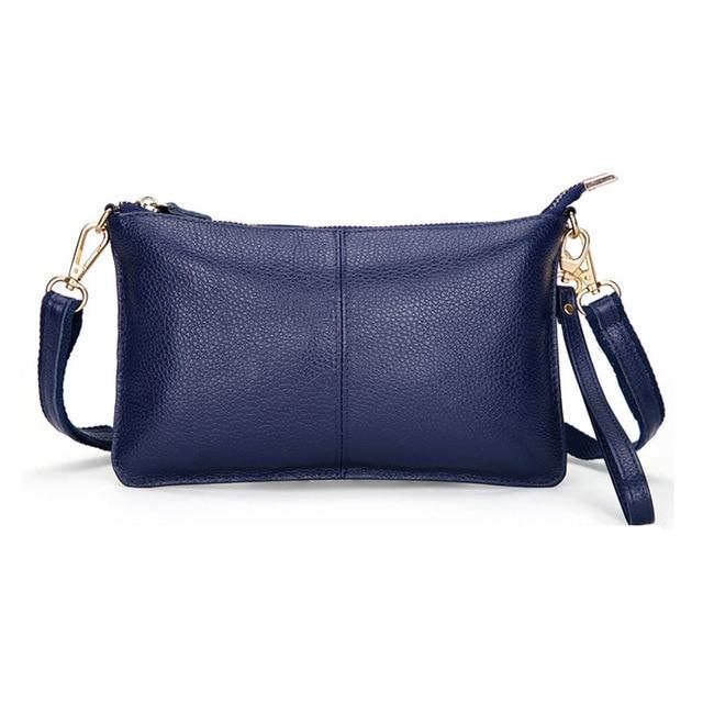 100% Genuine Cow Leather Messenger Bag / Shoulder Bag