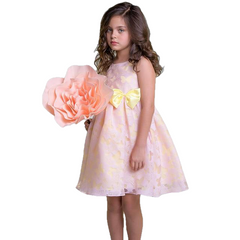 Fancy Butterfly Kids Wedding Flower Girls Dress - Sheseelady