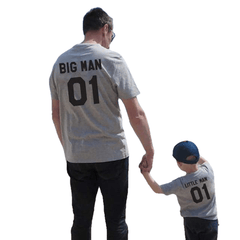 Father Son Cotton Short Sleeved T-Shirts Daddy And Baby Kids Family Outfits O Neck Woman Clothing Casual Boy Clothes - Sheseelady