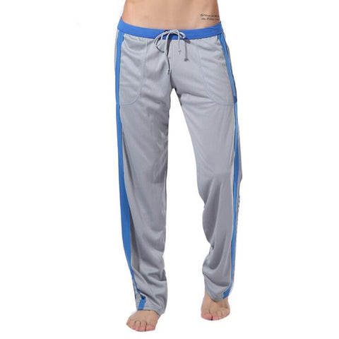 Men Sleepwear Polyester Loose Pants Thermal Underwear