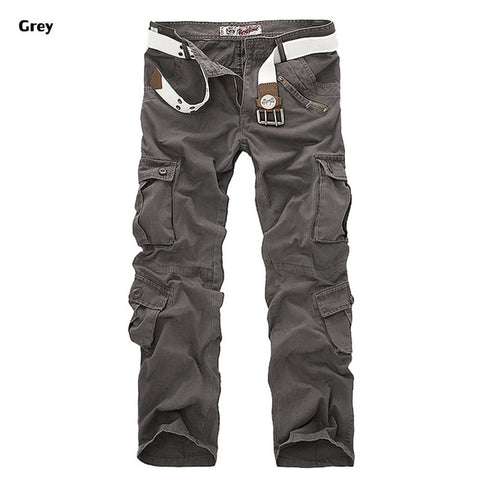 High Quality Men'S Pants Casual Multi Pocket Military Trousers For Men