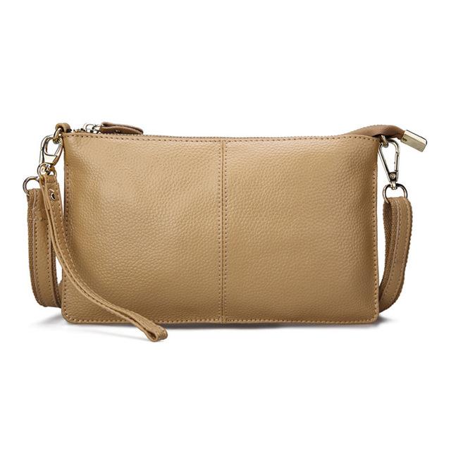 100% Genuine Cow Leather Messenger Bag / Shoulder Bag