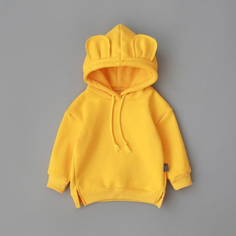 Hooded Sweatshirt Kids Casual Sportswear For Unisex