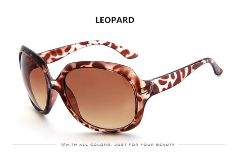 Retro Classic Sunglasses Women Oval Shape