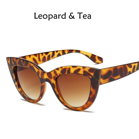 Novos óculos de sol feminino olho de gato com lentes coloridas masculinas Óculos de sol em formato vintage Óculos de sol femininos óculos de sol azuis da marca Designer