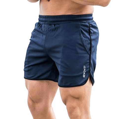 גברים חדשים כושר פיתוח גוף מכנסי כושר גופני קיץ אימון רשת לנשימה זכר