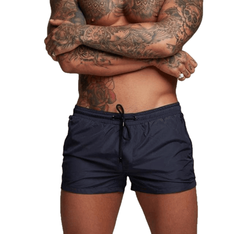 Stylish Sexy Male Swimwear With Drawstring For Beach Surfing