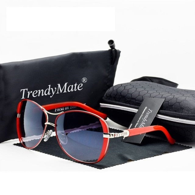 High Quality Women Sunglasses Vintage With Box - Sheseelady